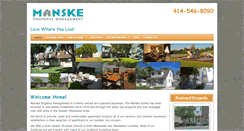 Desktop Screenshot of manskepropertymanagement.com